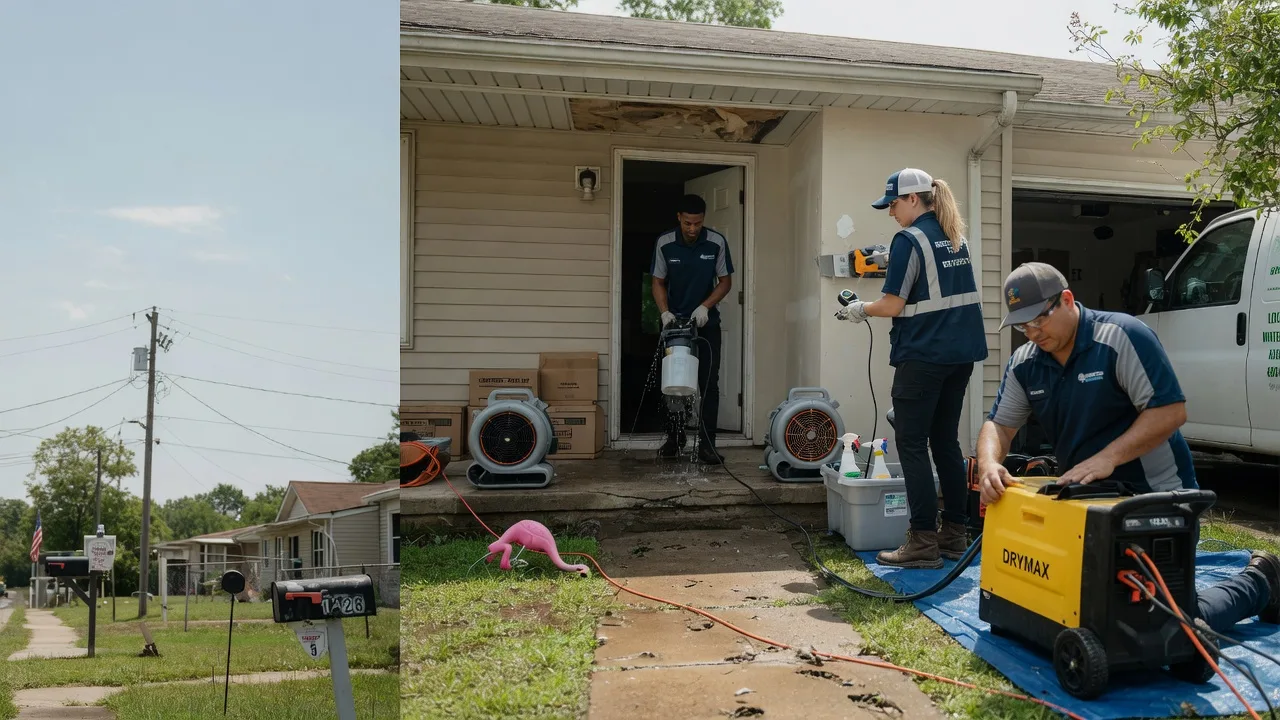 Storm Damage Water Removal in New Market, IN near me